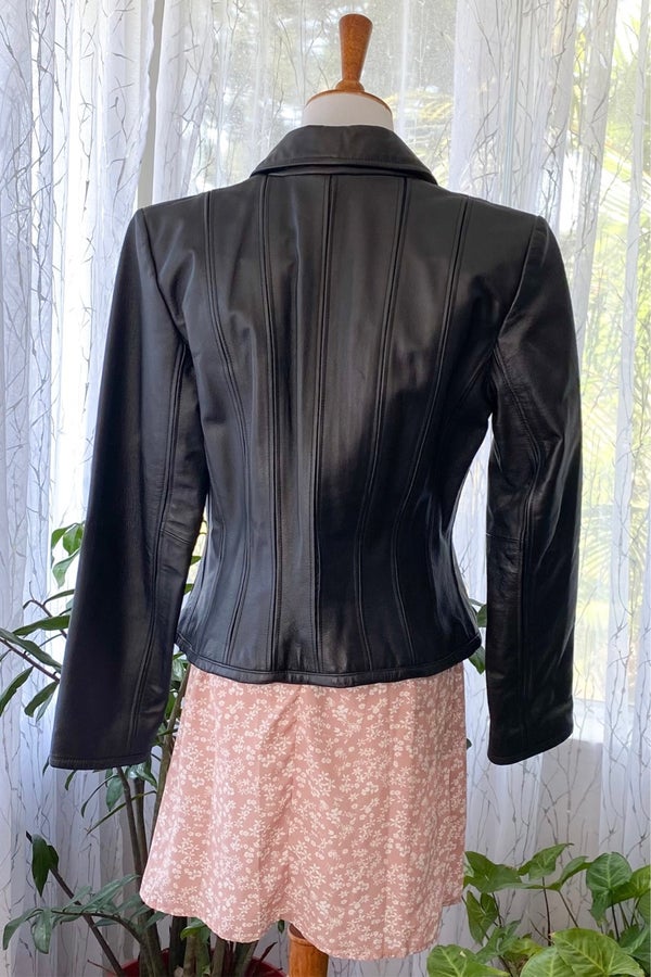 Black Leather Jacket | Nuuly Thrift