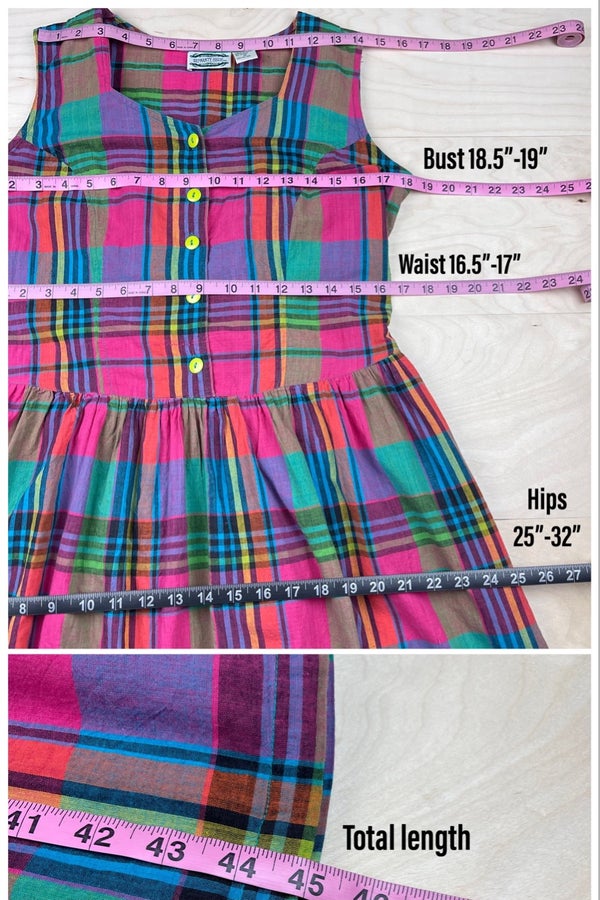 Rainbow Plaid 22 Pattern