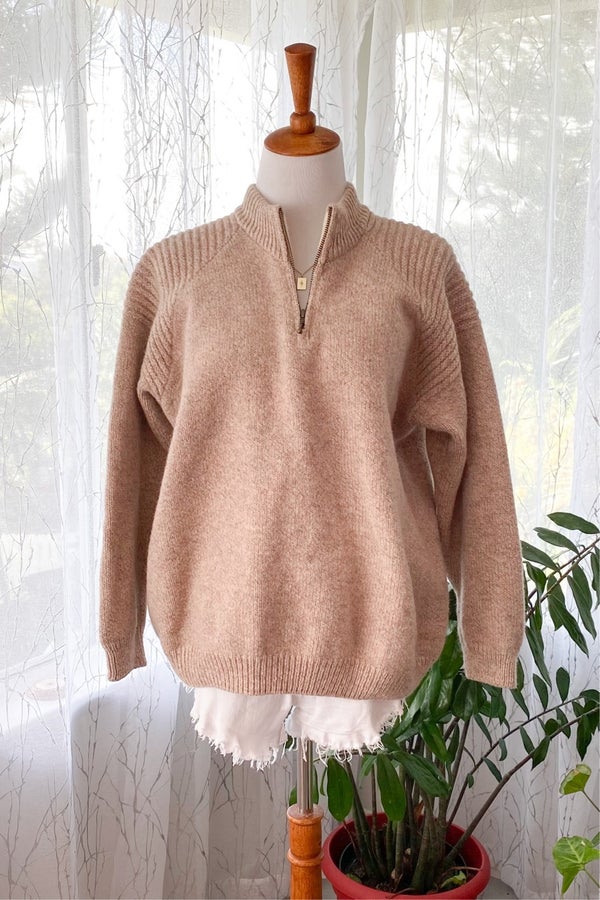 Zipper Sweater – PetiteKnit