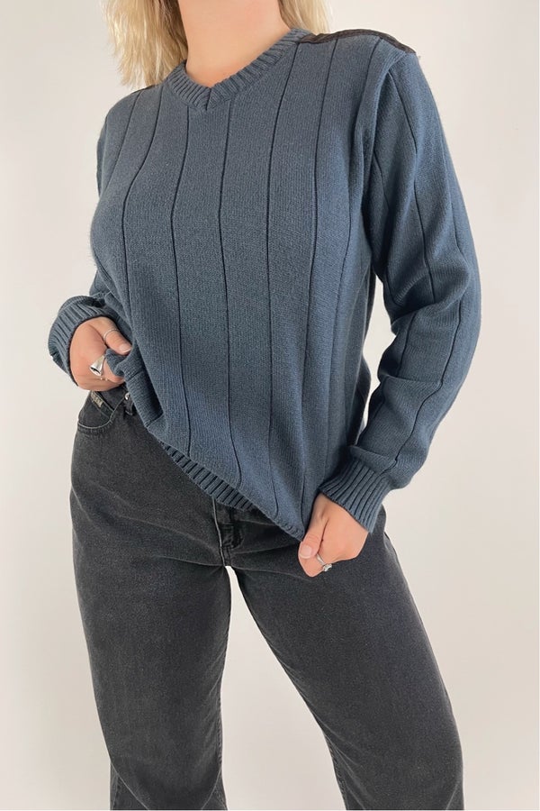 Cord Panel Sweater | Nuuly Thrift