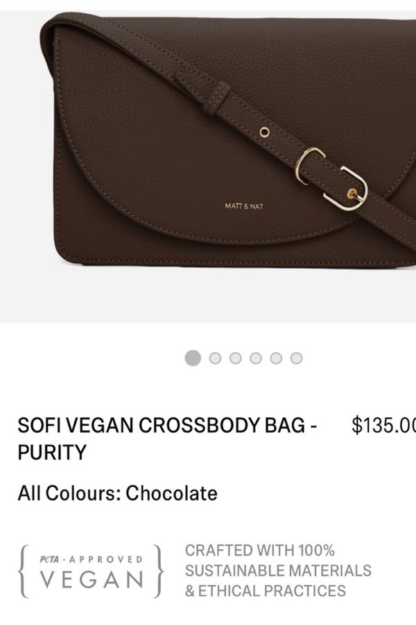 SOFI Vegan Crossbody Bag - Purity