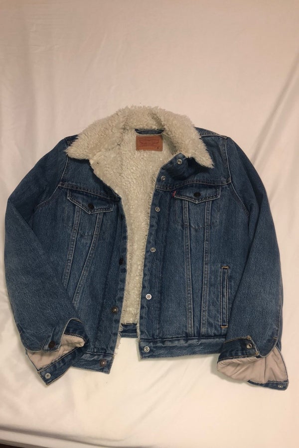 Levi Jean jacket with cozy lining | Nuuly Thrift