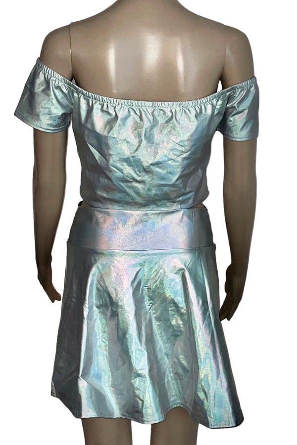 Holographic skirt clearance set