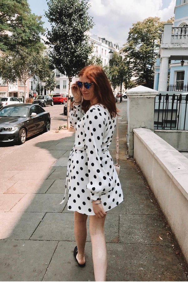 Lovers and friends store polka dot dress