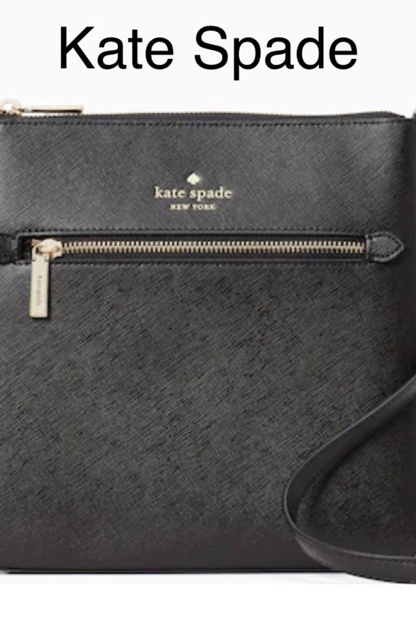 Kate Spade black leather crossbody | Nuuly Thrift