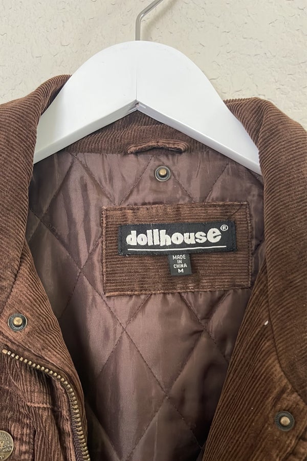 Y2K Brown corduroy Jacket