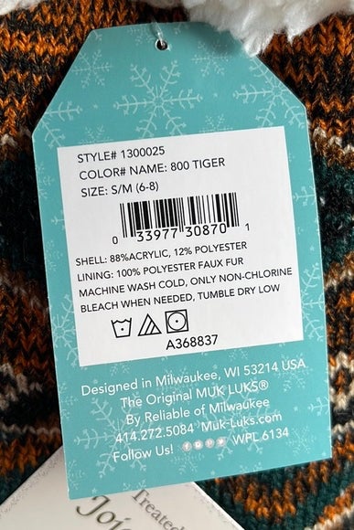 MUK LUKS Jojoba Infused Faux Shearling 