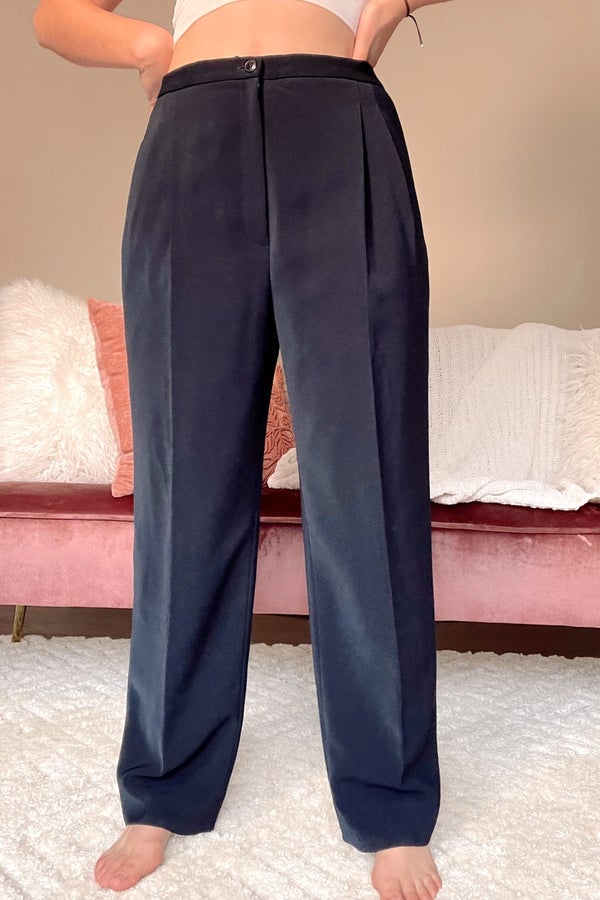 Women's Classic Career Suiting Pant Available in Regular and Petite 