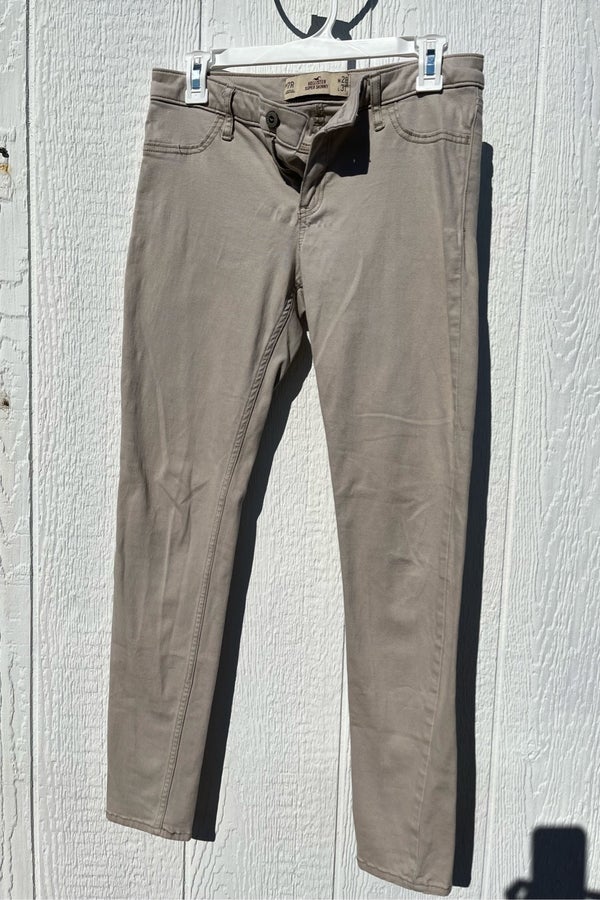 Hollister Co. Super Skinny Khaki Pants Nuuly Thrift