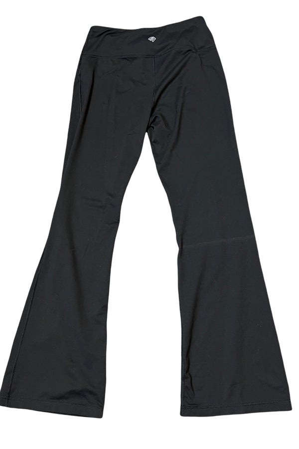 Zelos athletic flare leggings, size large, black