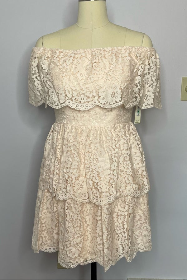 Eliza j blush outlet dress