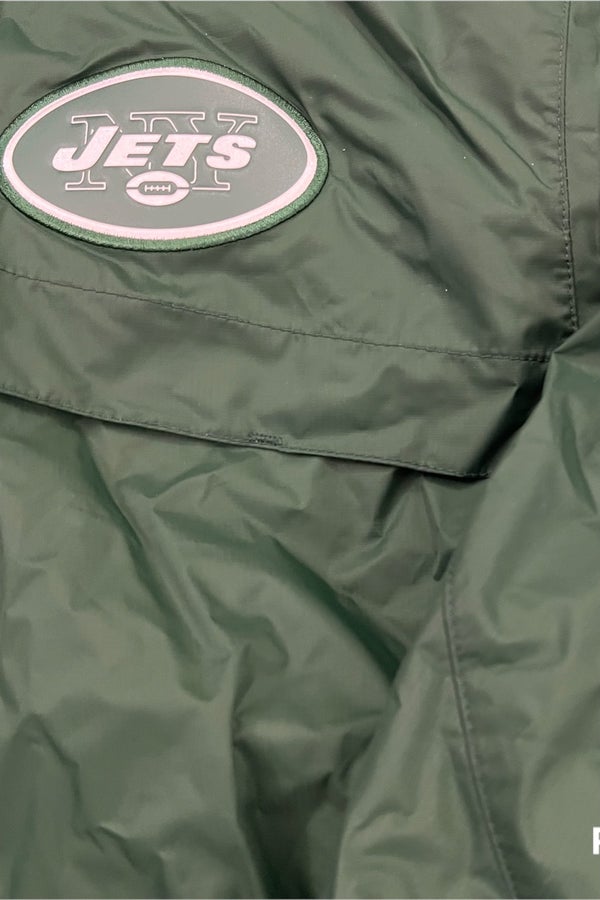 NEW YORK JETS SIZE XL NIKE ON FIELD APPAREL JACKET