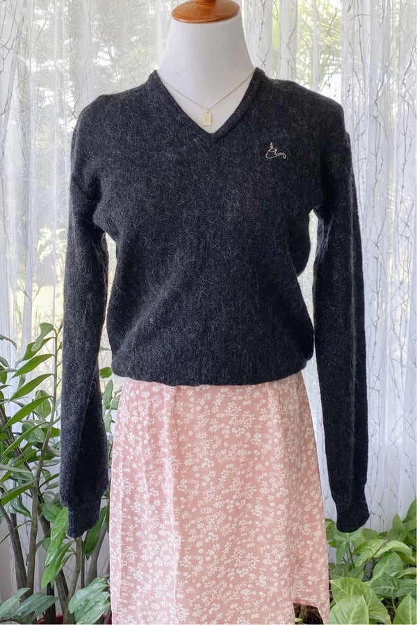 Troy Bros Vintage Japanese Mohair Sweater Nuuly Thrift 7013