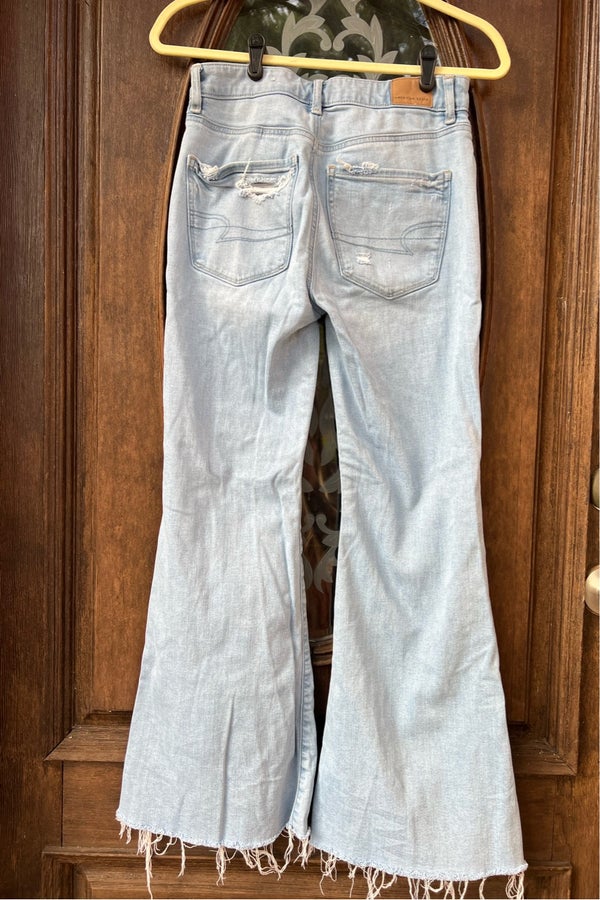 American Eagle Flare Jeans Size 0 - $25 - From holly