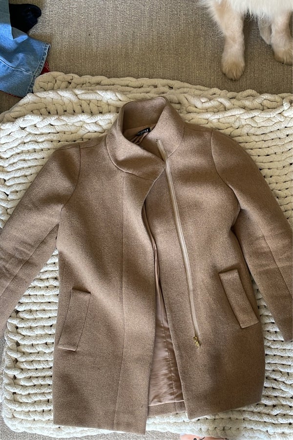 J crew factory wool 2024 coat