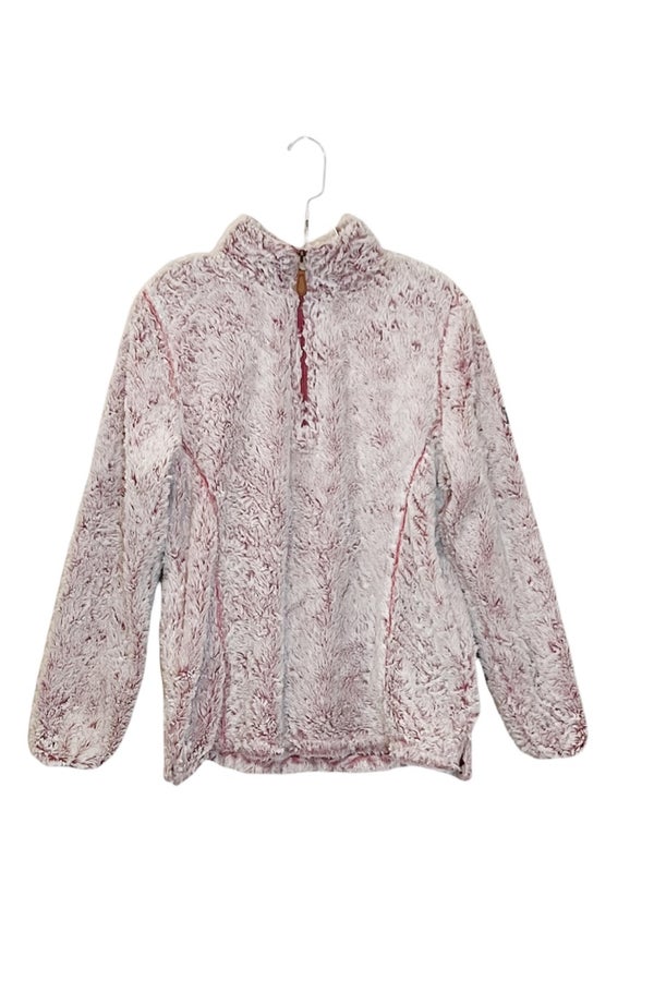 Simply Southern Quarter Zip Pink Sherpa 