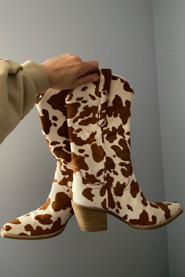 JEFFREY CAMPBELL Dagget Calf Hair Western Boot Nuuly Thrift