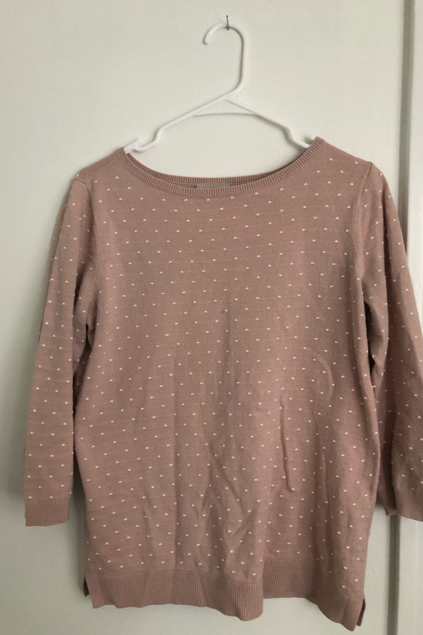 Loft polka hot sale dot sweater