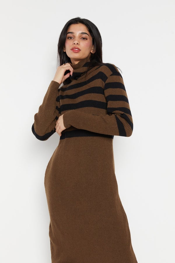 70s Turtleneck Dress