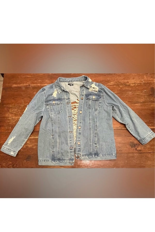 Stereo love denim on sale jacket