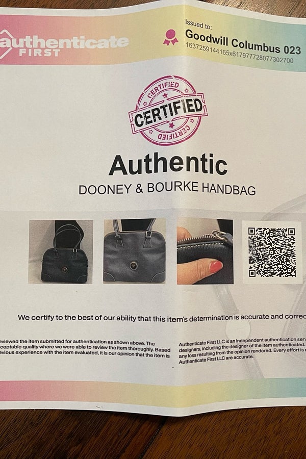 Need help authenticating unusual Dooney and Bourke