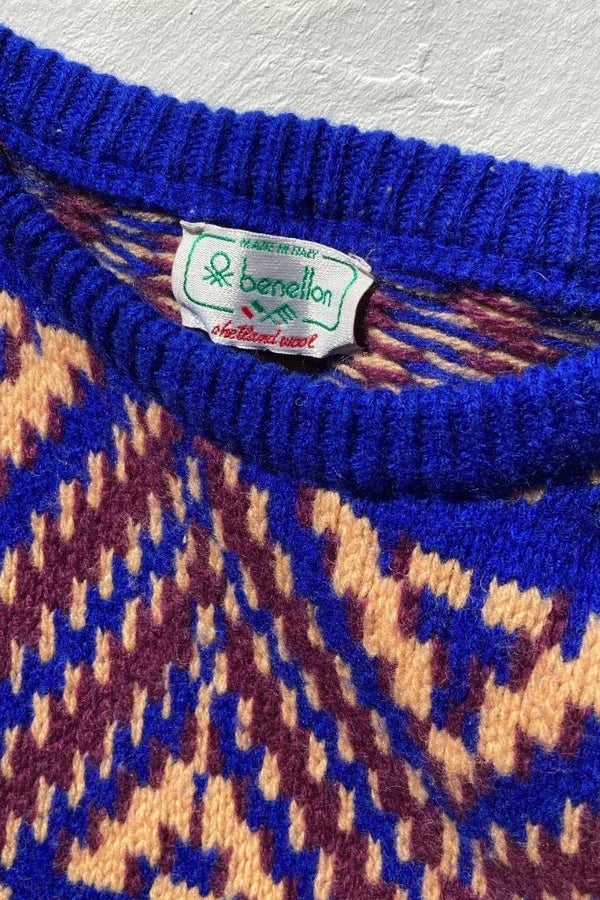 Benetton sweater outlet 80s