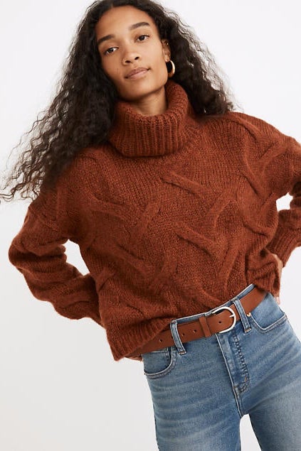 Madewell mock best sale neck sweatshirt