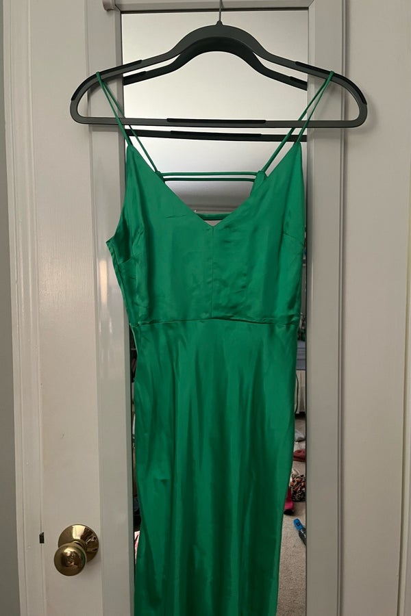 Zara Silk Dress Nuuly Thrift