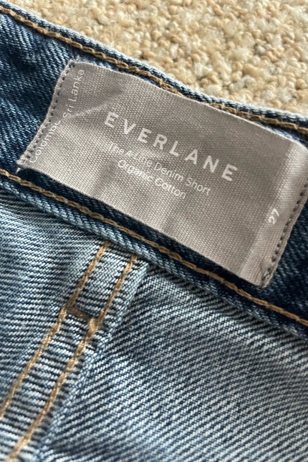 Everlane: The A-Line Denim Short
