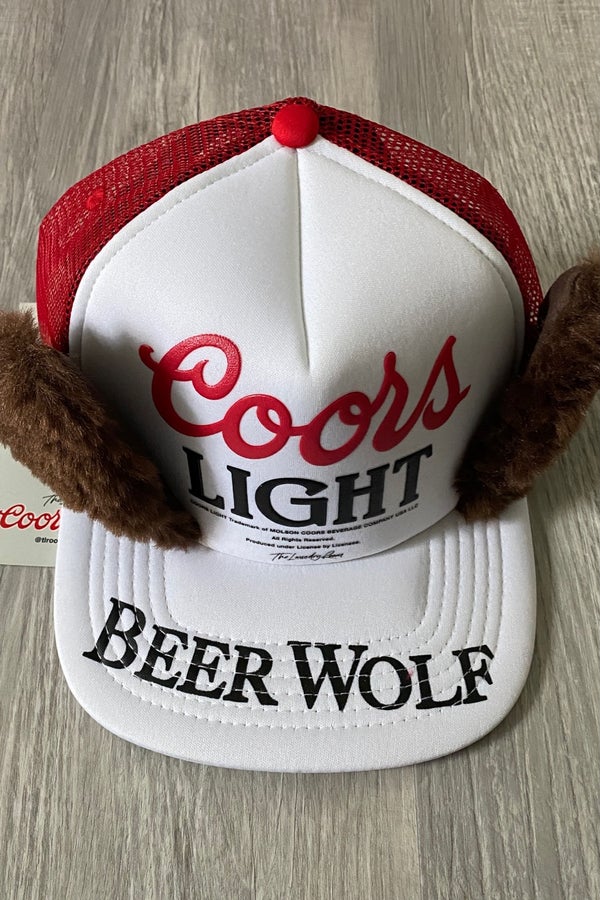 Coors Light Beer Wolf Trucker Hat Nuuly Thrift