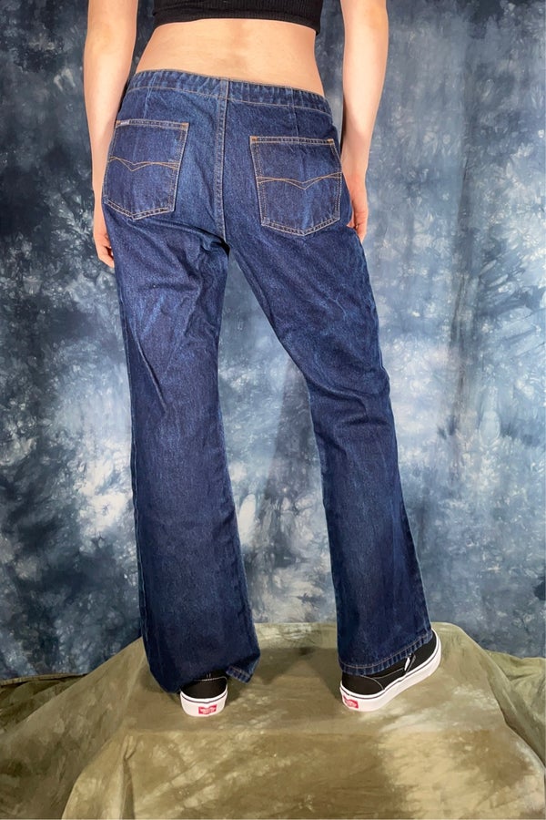 Tommy Hilfiger Jeans Y2K Mid Rise Jeans Retro Straight Leg 