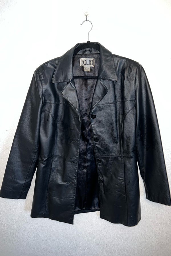 Clio shop leather jacket