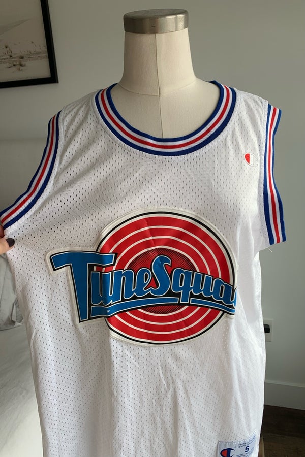 Vintage Champion Tune Squad Space Jam Lola Bunny Basketball Jersey Cosplay