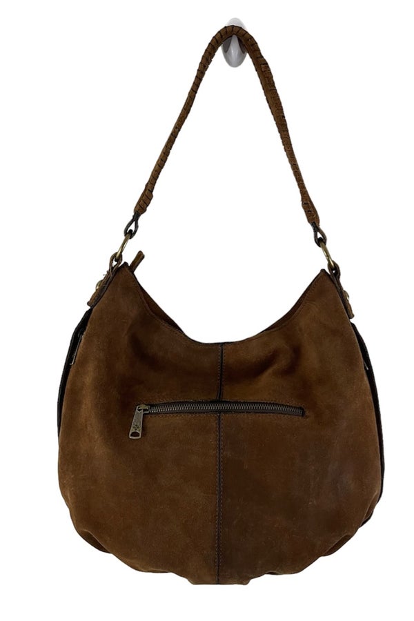 Patricia Nash online Bello Hobo Burnished Suede Cognac Brown Bag