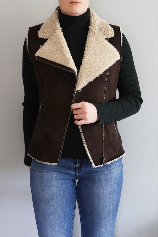 Velvet by Graham & Spencer Faux Shearling Vest