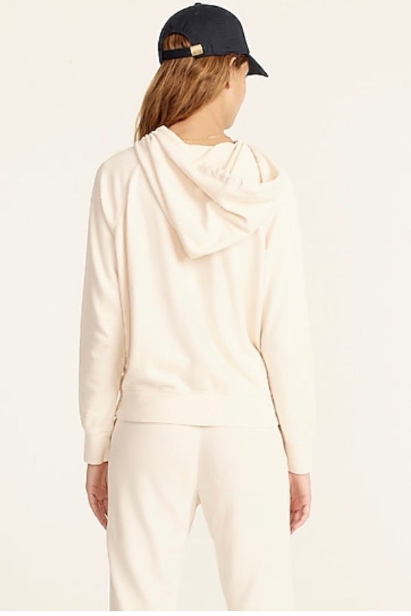 J crew womens online hoodie