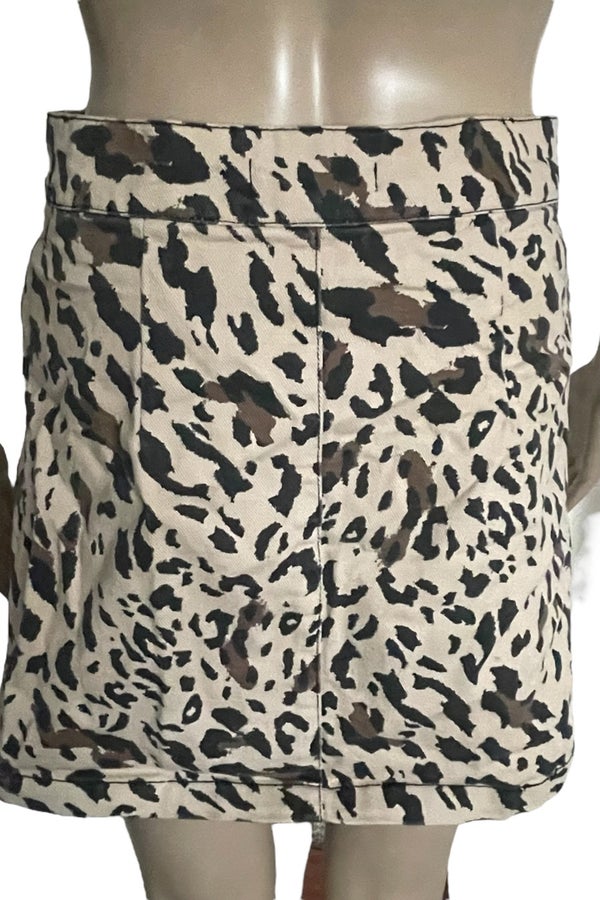 Cheetah print mini sales skirt forever 21