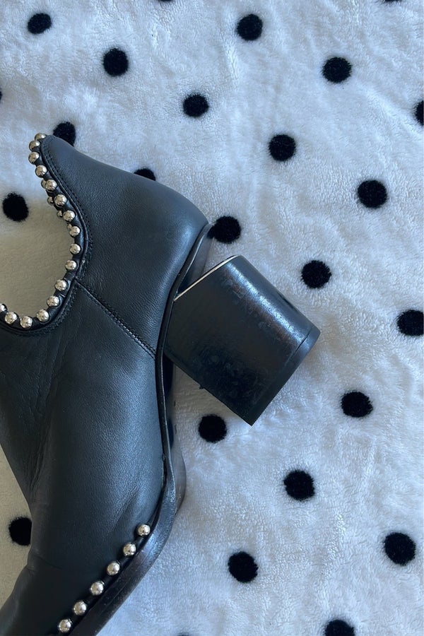 Alexander wang leopard outlet booties