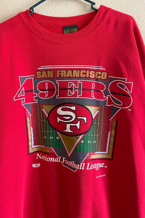 Vtg 1994 San Francisco 49ers Youth T-Shirt Size L (14/16) Made in USA  Distressed