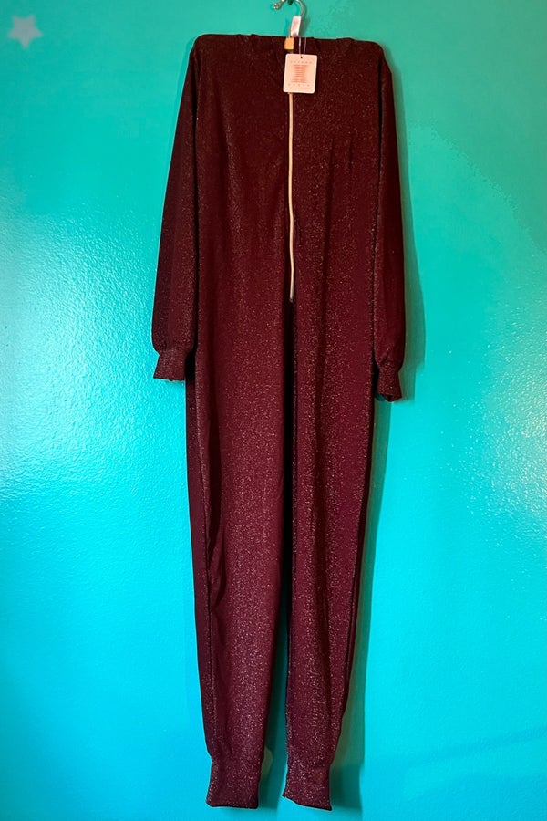 Shiny metallic onesie | Nuuly Thrift