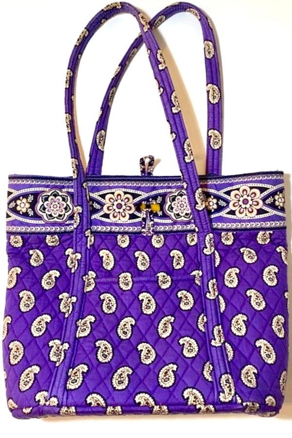 Vera bradley purple paisley purse new arrivals