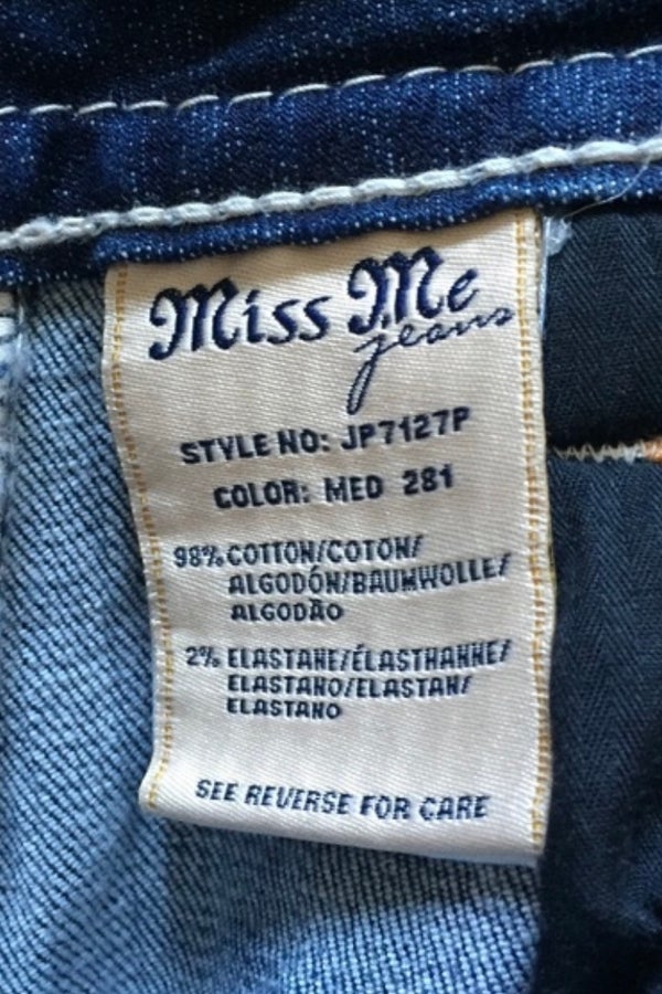 Miss Me, Jeans, Miss Me Womens Capris Size 28 Inseam 2 2 Fleurdelis