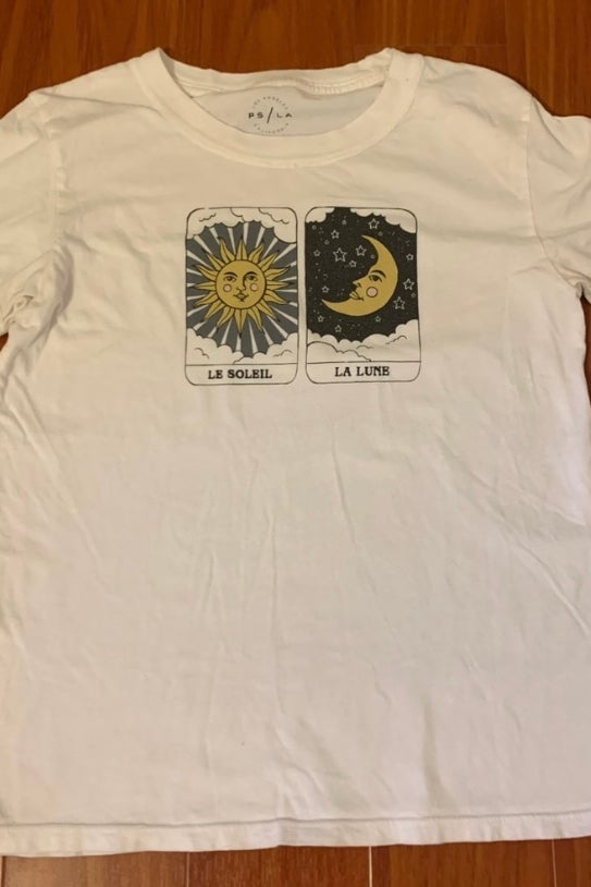 Pacsun Le Soleil La Lune Graphic Tee Sz S Nuuly Thrift