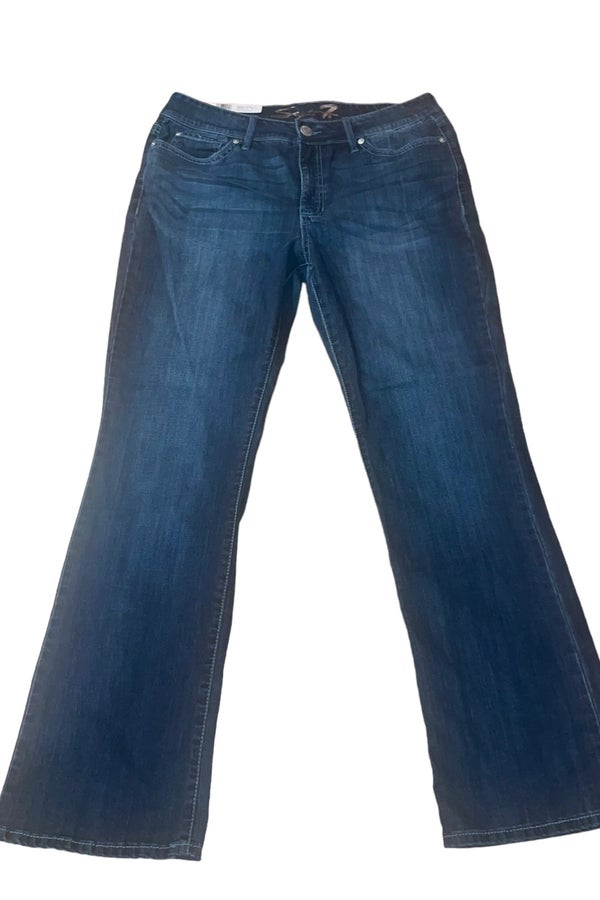 Seven7 Women's Rocker Slim Fit Jeans Stretch Denim