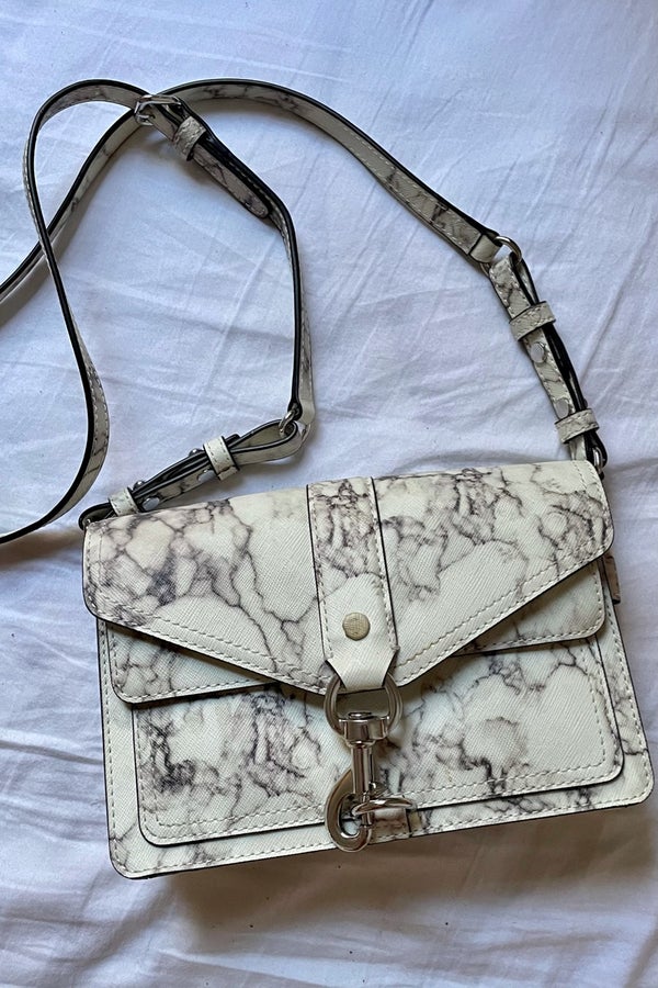 Rebecca Minkoff Limited-Edition Marble Leather Cro | Nuuly Thrift