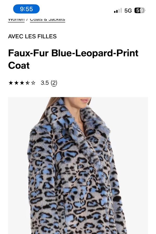 Avec les clearance filles leopard coat