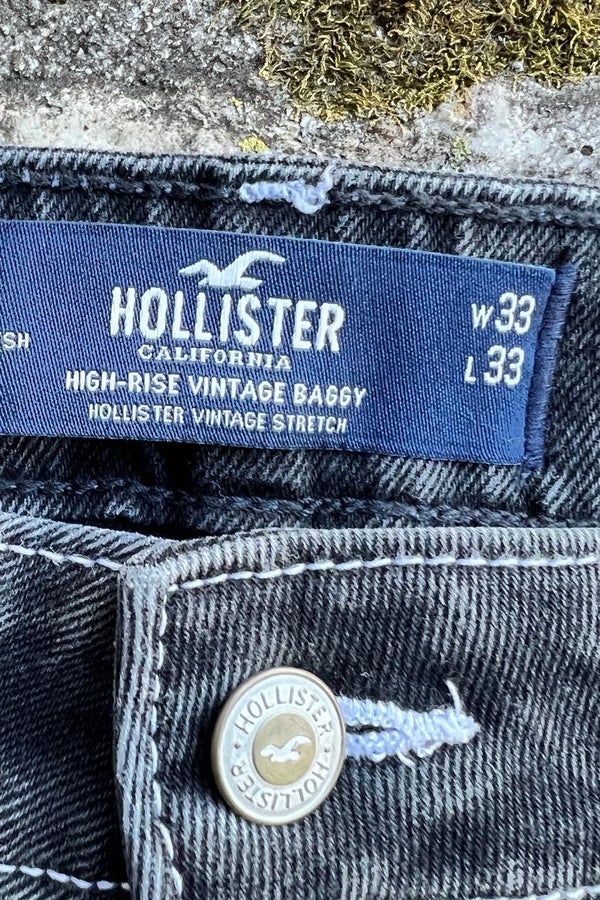 Hollister, Jeans, Hollister Low Rise Vintage Baggy Jeans Size 29