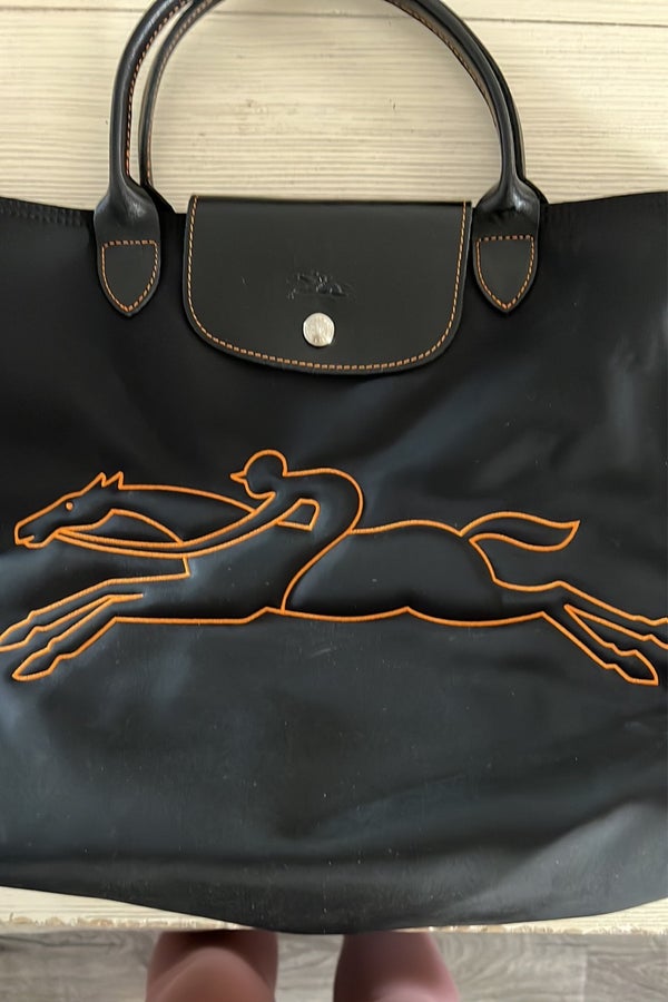 Longchamp logo-embroidered Bag Strap - Farfetch