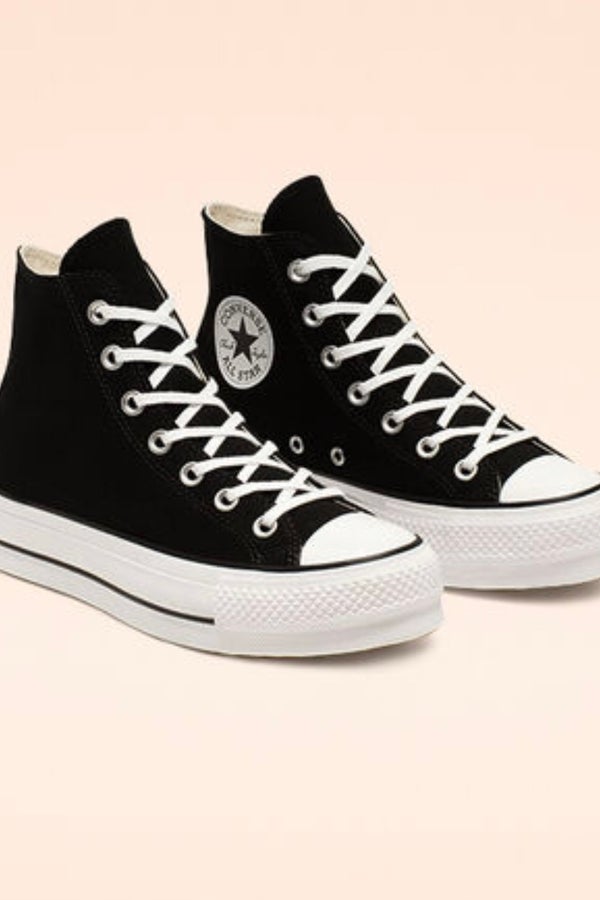 Converse Chuck Taylor All Star Lift High Top Black | Nuuly Thrift