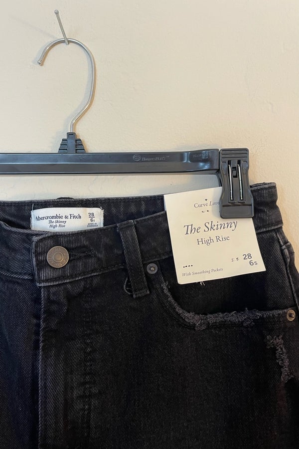 Abercrombie button fly on sale jeans